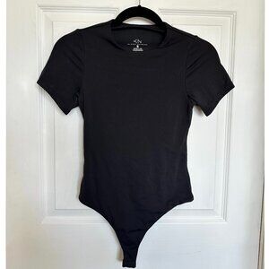 Klassy Network Crew Neck Short Sleeve Body Suit